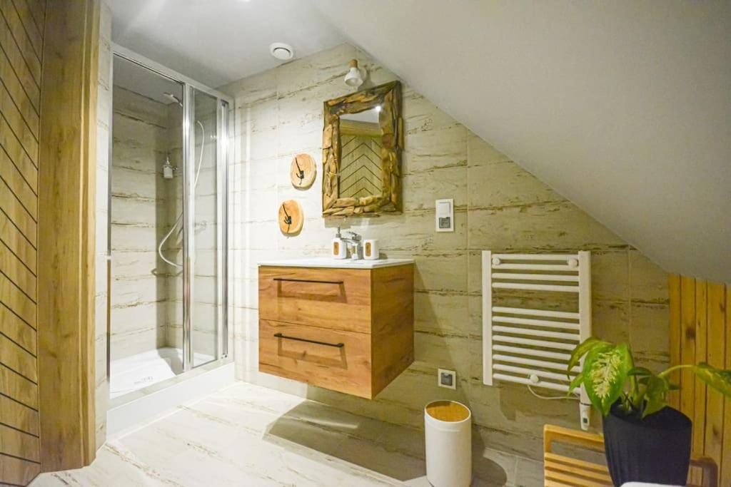 Polana Slowikowa 5 Star- Domek W Gorach Z Jacuzzi, Sauna,Basen,Ogrod Z Lasem, Kominek I Narty Stroza  Extérieur photo