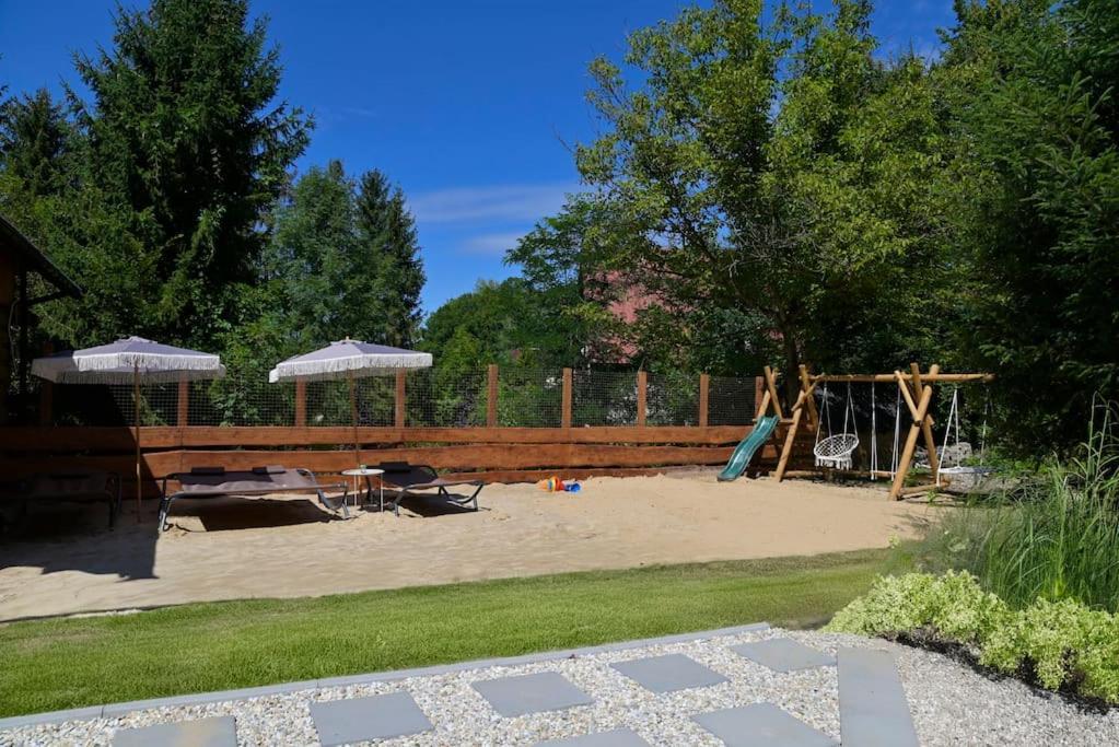 Polana Slowikowa 5 Star- Domek W Gorach Z Jacuzzi, Sauna,Basen,Ogrod Z Lasem, Kominek I Narty Stroza  Extérieur photo