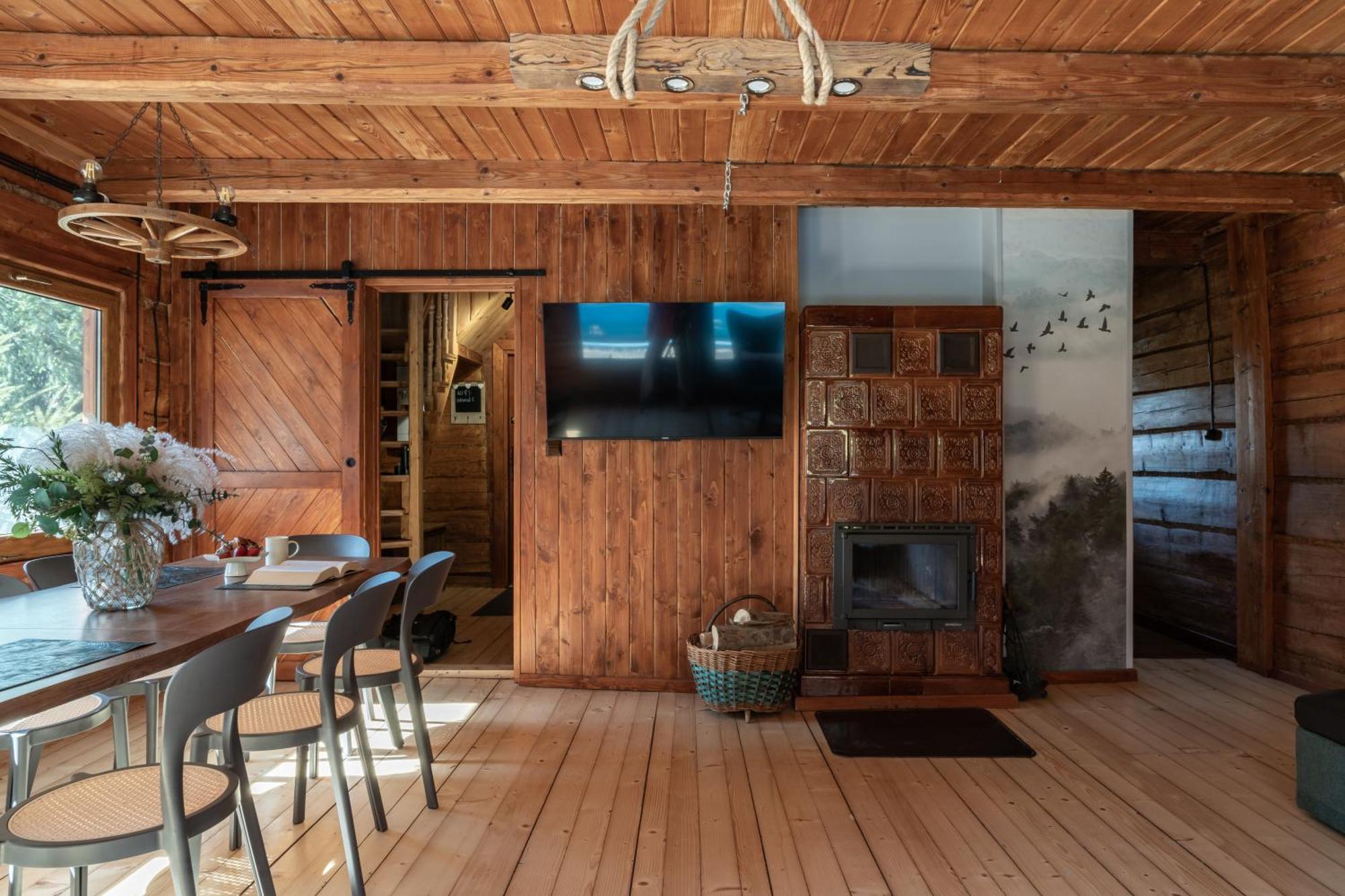 Polana Slowikowa 5 Star- Domek W Gorach Z Jacuzzi, Sauna,Basen,Ogrod Z Lasem, Kominek I Narty Stroza  Extérieur photo